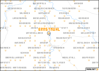 map of Ernstmühl