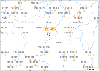 map of Ero\