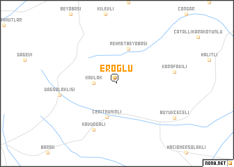 map of Eroğlu