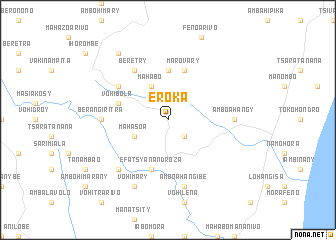 map of Eroka