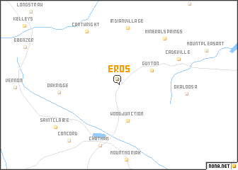 map of Eros