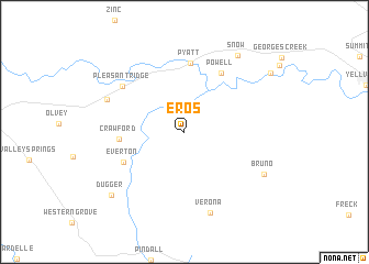 map of Eros