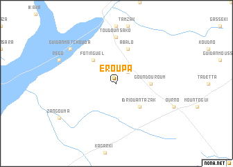 map of Eroupa