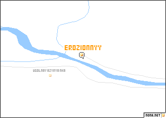 map of Erozionnyy