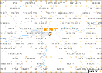 map of Erpent