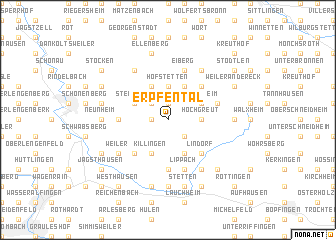 map of Erpfental
