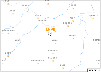 map of Erpo