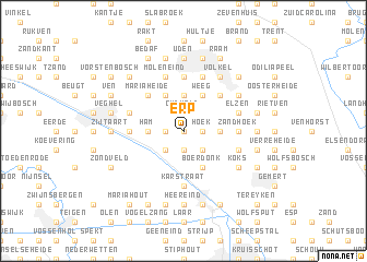 map of Erp