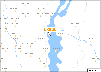 map of Erque