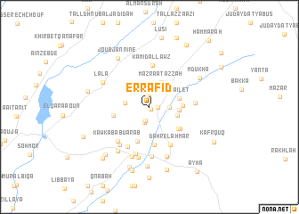 map of Er Rafîd