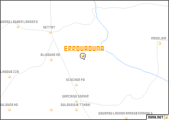 map of Er Rouaouna