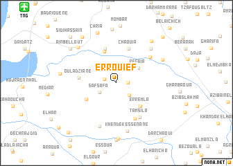 map of Er Rouief