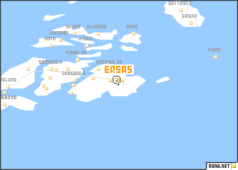 map of Ersas