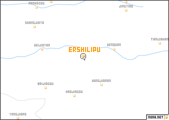 map of Ershilipu