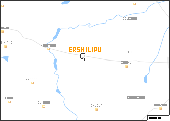 map of Ershilipu