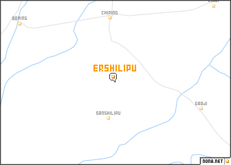 map of Ershilipu