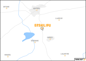 map of Ershilipu