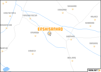 map of Ershisanhao