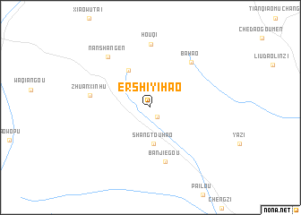 map of Ershiyihao