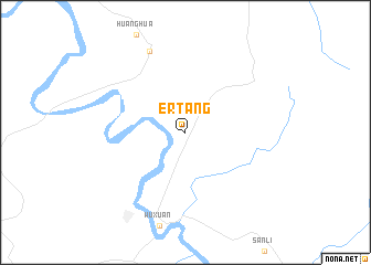 map of Ertang