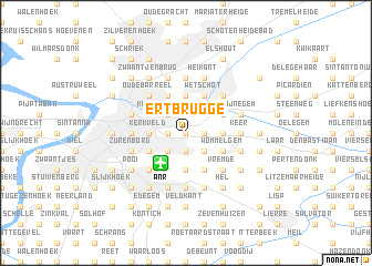 map of Ertbrugge