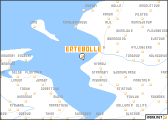 map of Ertebølle