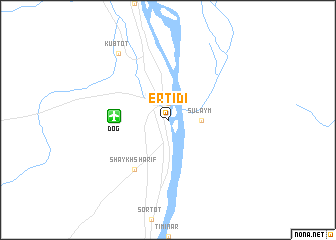 map of Ertidi