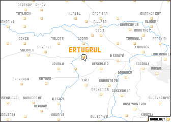 map of Ertuğrul