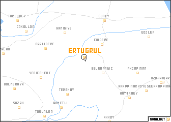 map of Ertuğrul