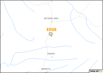 map of Erua