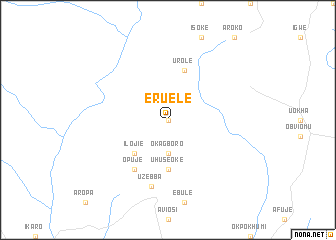 map of Eruele