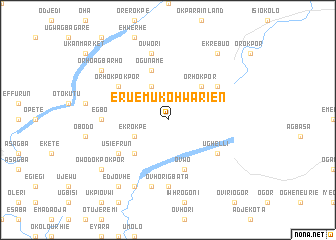 map of Eruemukohwarien