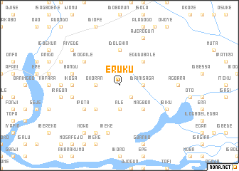 map of Eruku