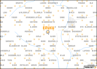 map of Eruku