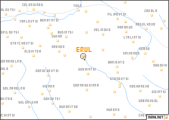 map of Erul