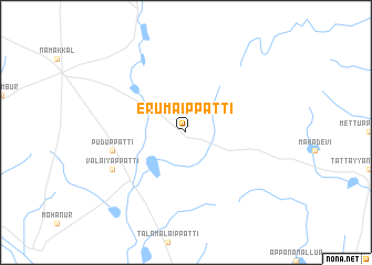 map of Erumaippatti
