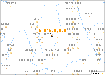 map of Erumelavava