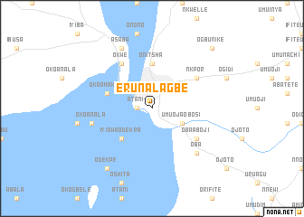 map of Eruna Lagbe