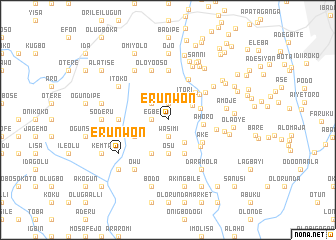 map of Erunwon