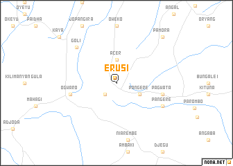 map of Erusi