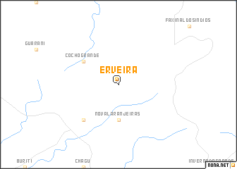 map of Erveira