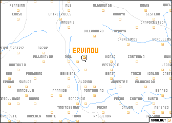map of Erviñóu