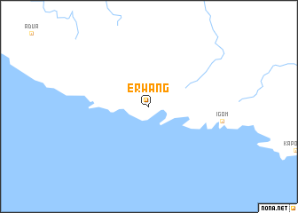 map of Erwang