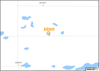 map of Erwin