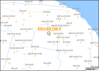 map of Erxiaozhen