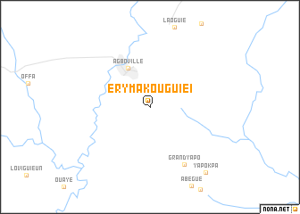 map of Ery-Makouguié I