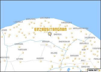 map of Erzaositangnan