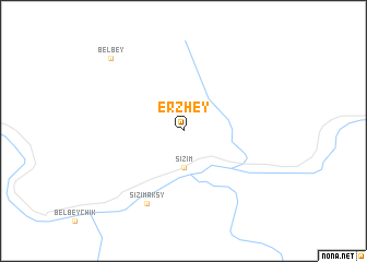 map of Erzhey