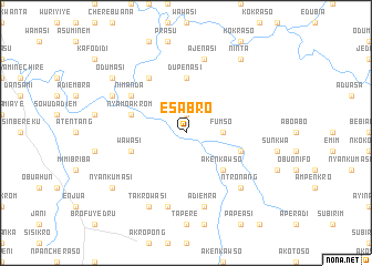 map of Esabro