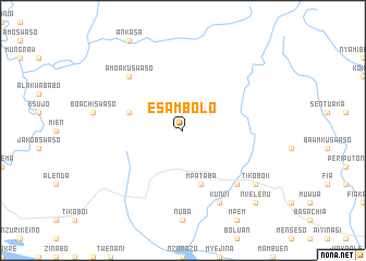 map of Esambolo